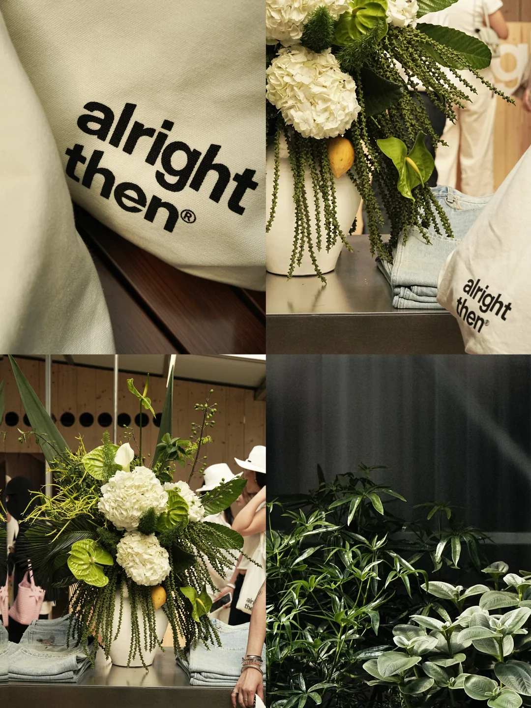 在花园里剪了一把花 和alrightthen轻盈相遇