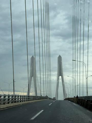 海鸥岛，南沙大桥