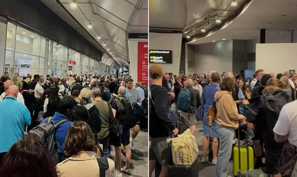 墨尔本机场发生火灾，数千名乘客滞留机场