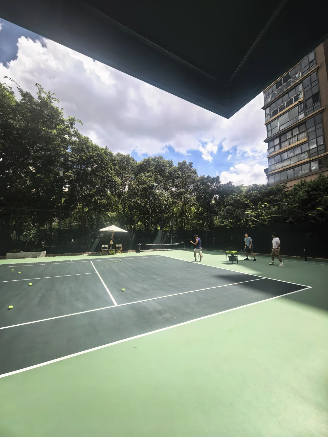 中午约一场网球🎾