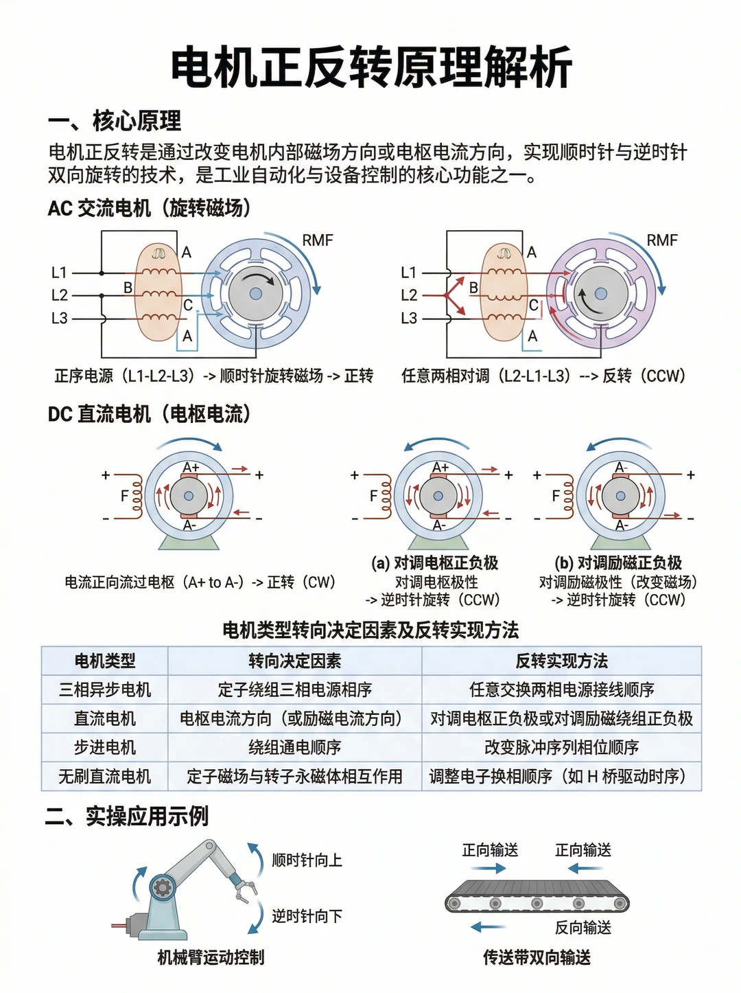 你真的弄懂了：电机正反转吗？