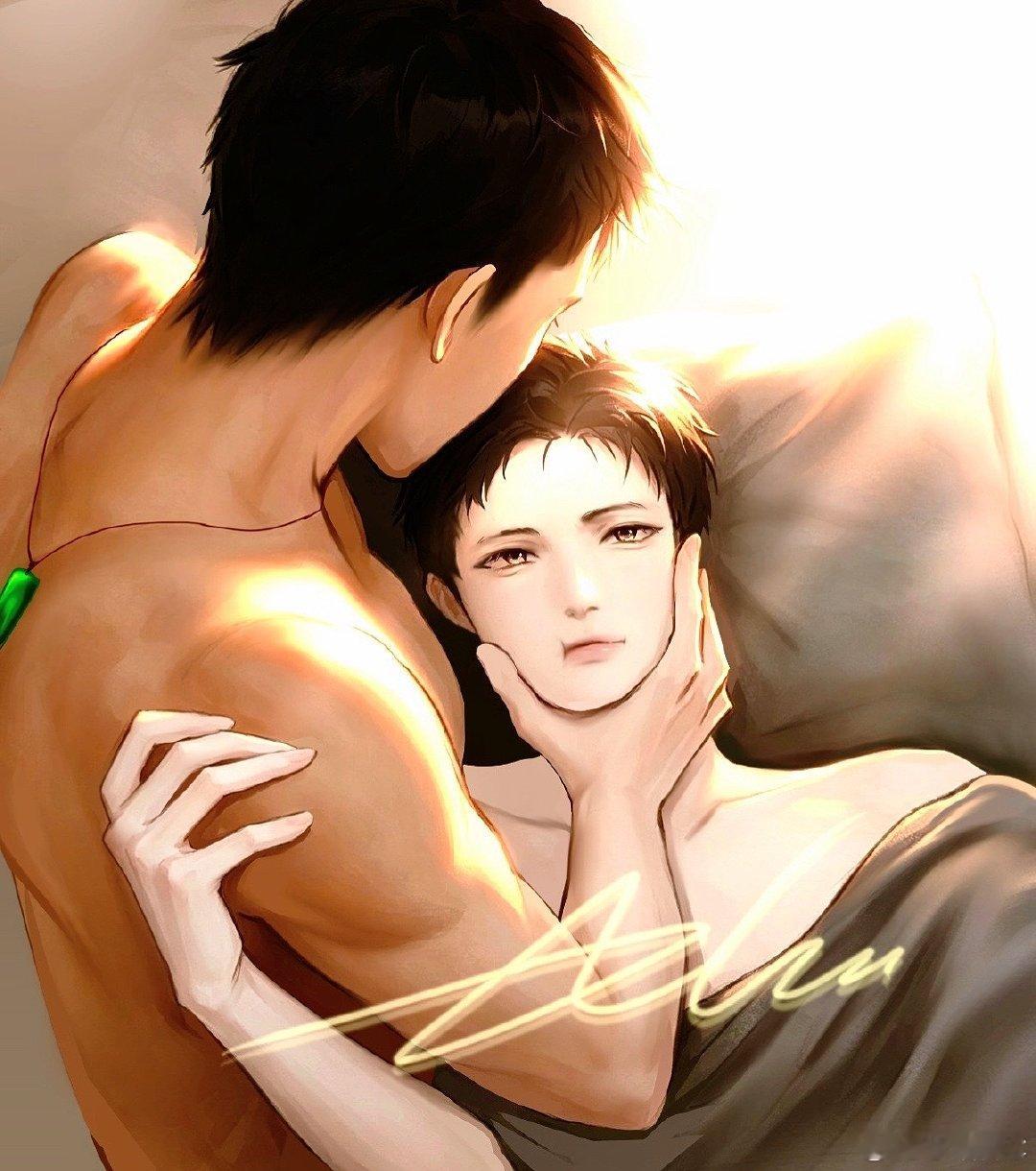 住一个房间的时候，会叫队友（？）起床。#獒龙[超话]##指绘##张继科马龙##同人# ​