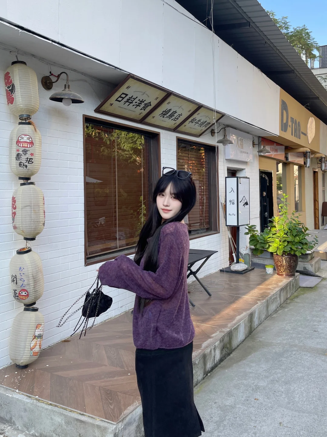 ootd｜紫色系穿搭～