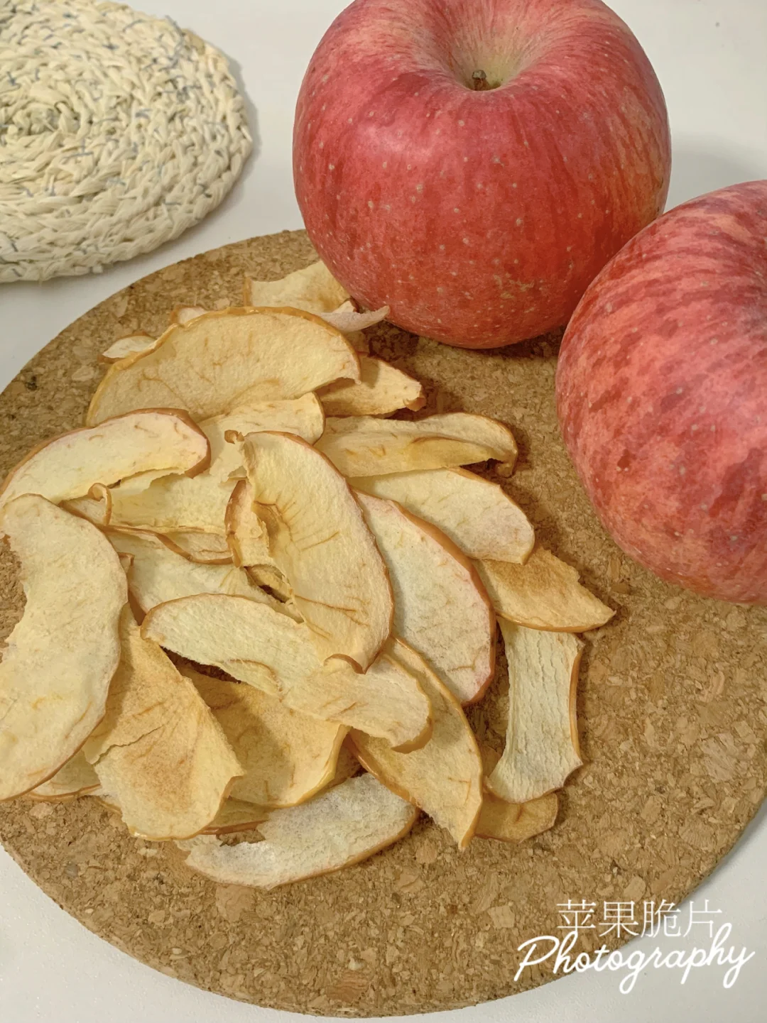 苹果脆片｜无油无糖低卡零食🤫比薯片好吃❣️