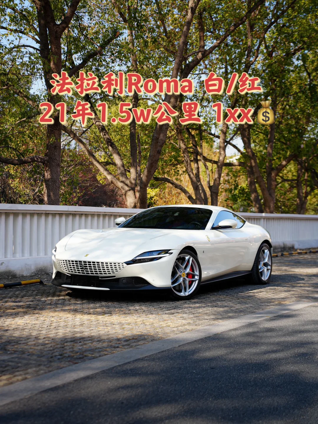 法拉利Roma 白/红｜21年15000公里
