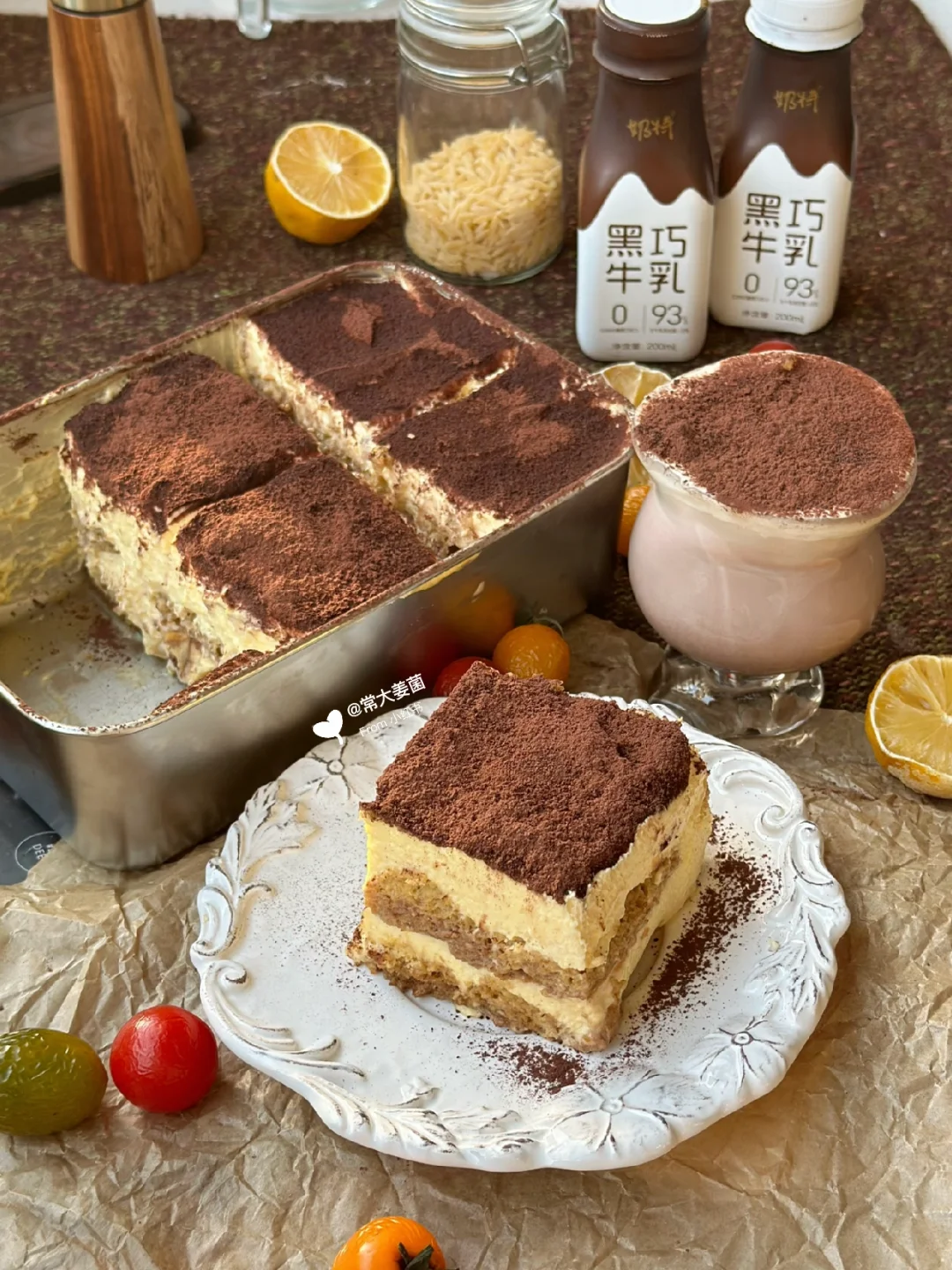 提拉米苏，自己做和外面买口味差别真的很大！