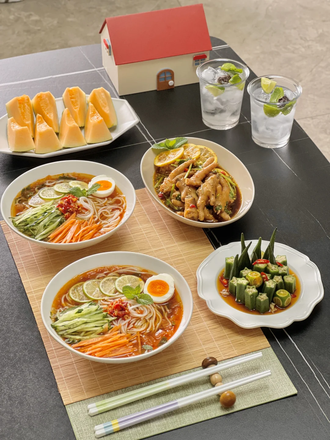 家庭小吃馆｜青柠薄荷米线🍜