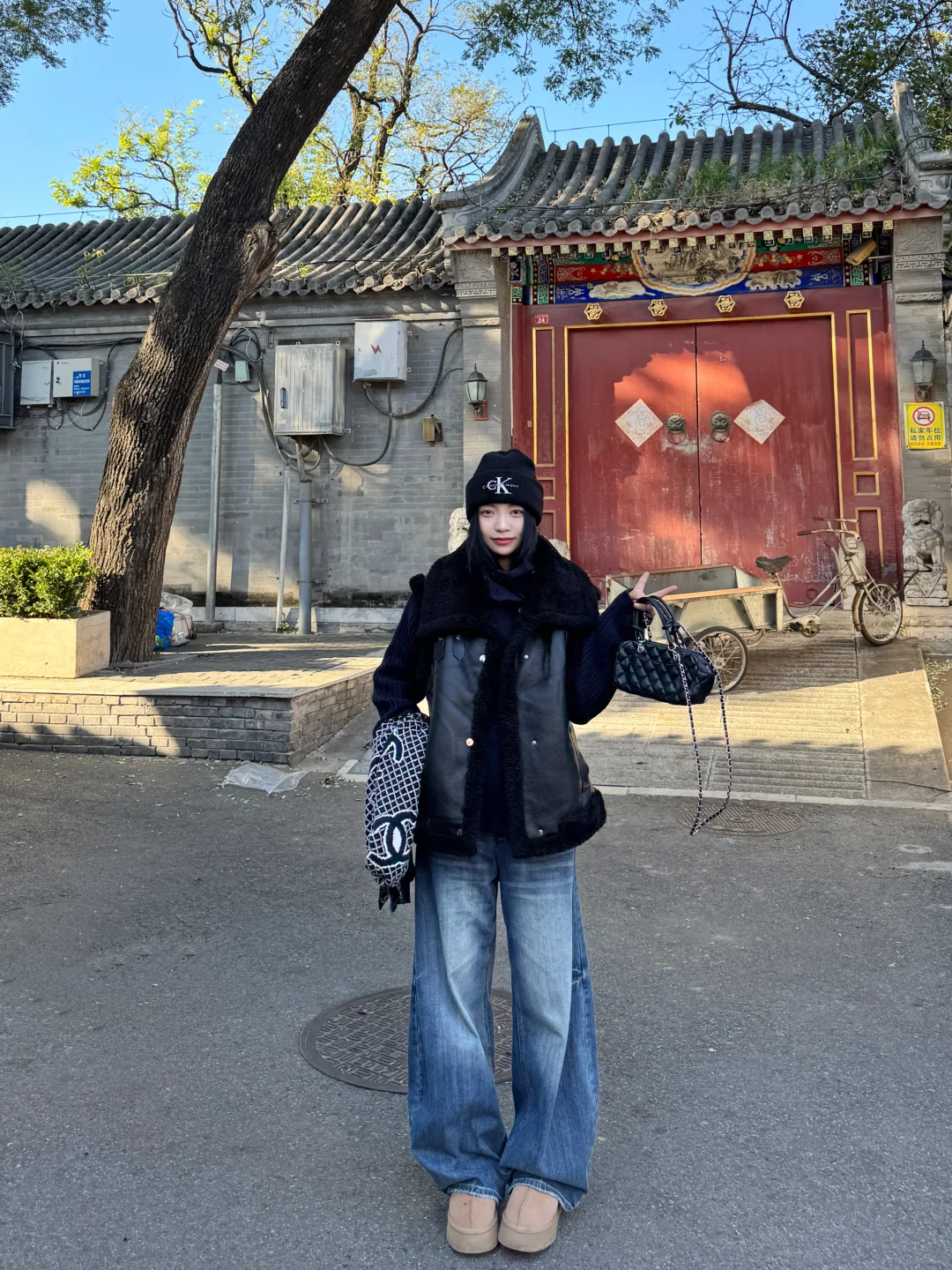 降温穿什么❄️这套好韩~