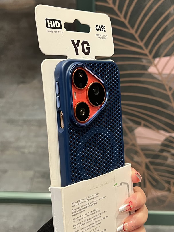 华为Pura90｜藏蓝网格磁吸硬壳质感满满💙