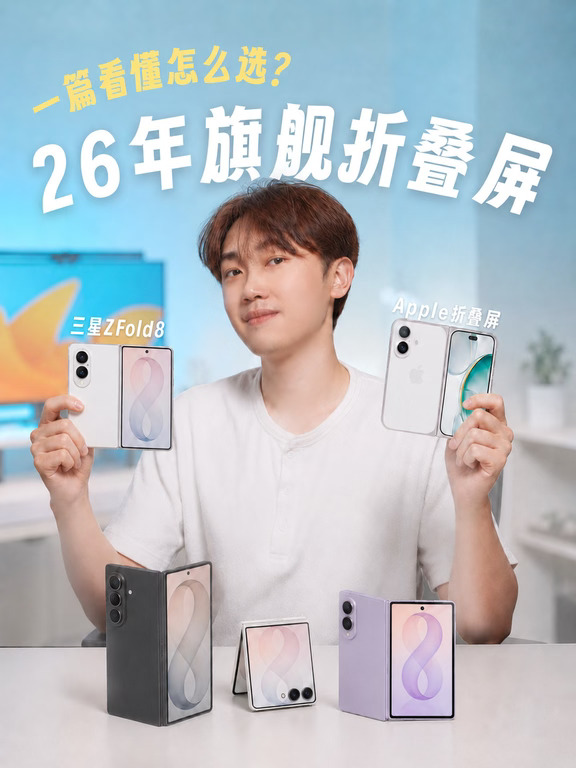 三星折叠屏已发布！果子这波还坐的住吗🤔