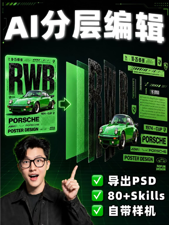 AI生成的图片可以编辑了？还能导出PSD精修