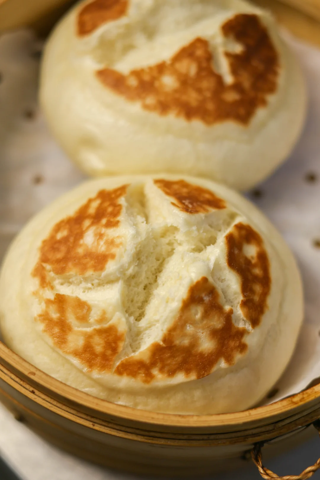 答应我，一定要试试这不加一滴水的开花馒头