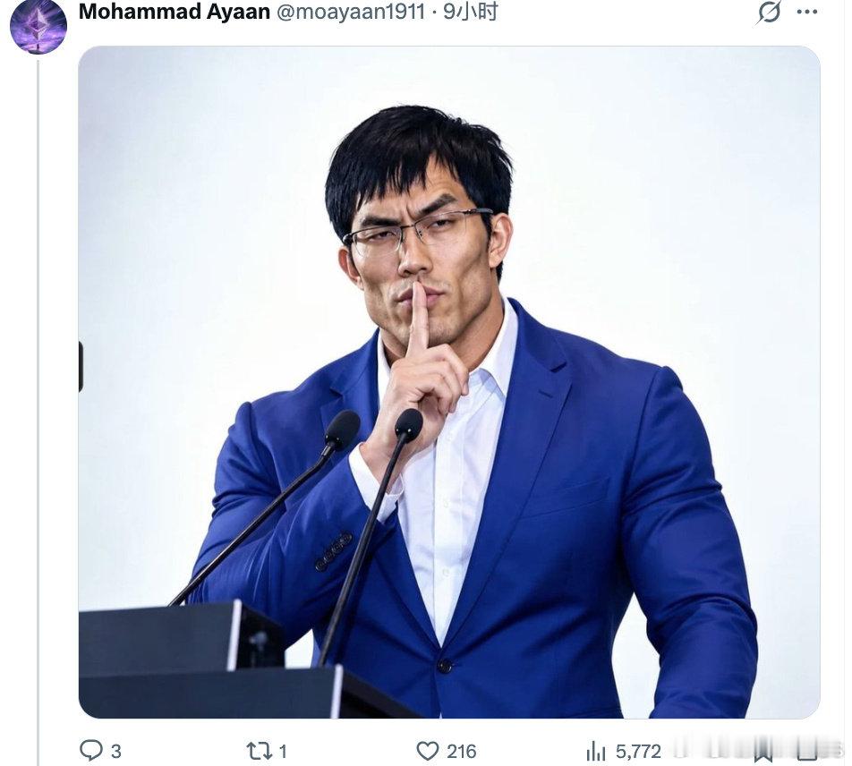 心理声学[666]#心理学[超话]##人工智能[超话]#有点类似ai圈中的这位，但图文无关 ​