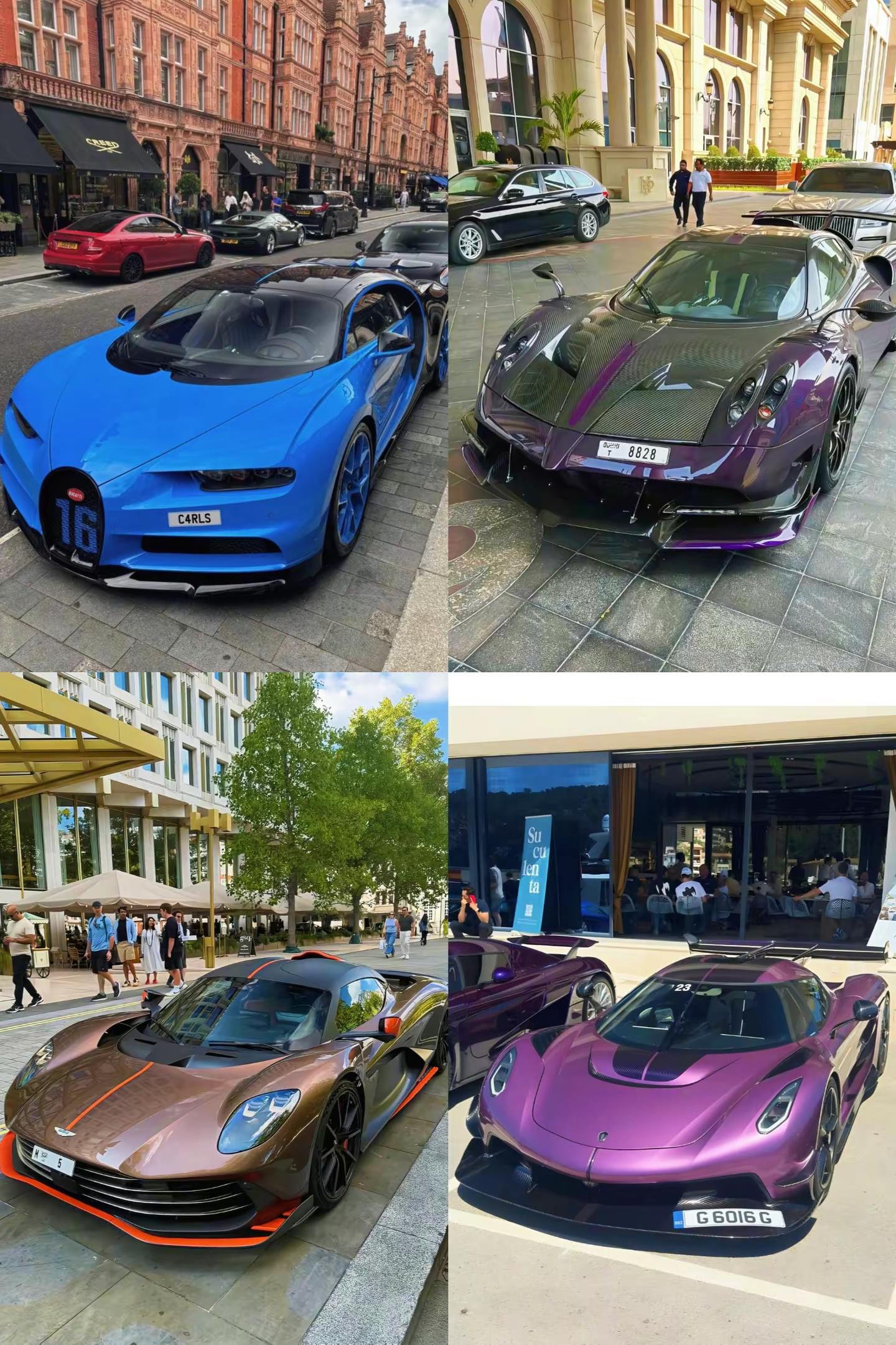 请选择你人生中的第一辆车。布加迪Chiron帕加尼Huayra BC