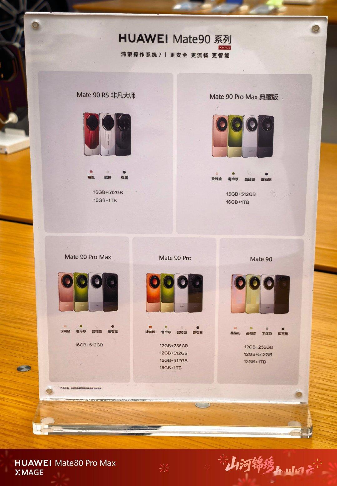华为Mate90全系版本，大家参考！
#华为mate90##华为mate90系列# ​