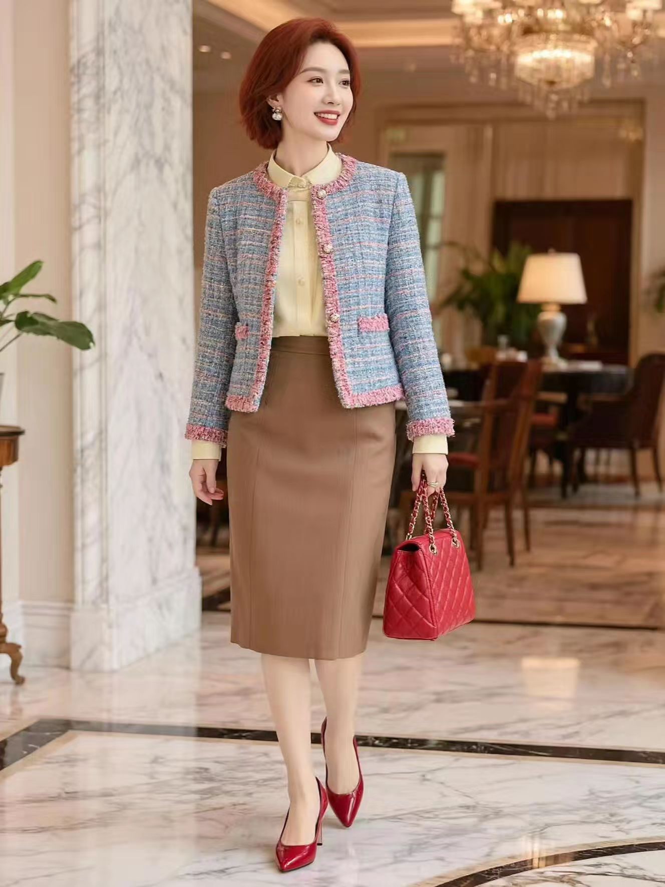 <p>AI名媛风写真 ai创作 我的定制日常个性穿搭技巧 <!--{i...