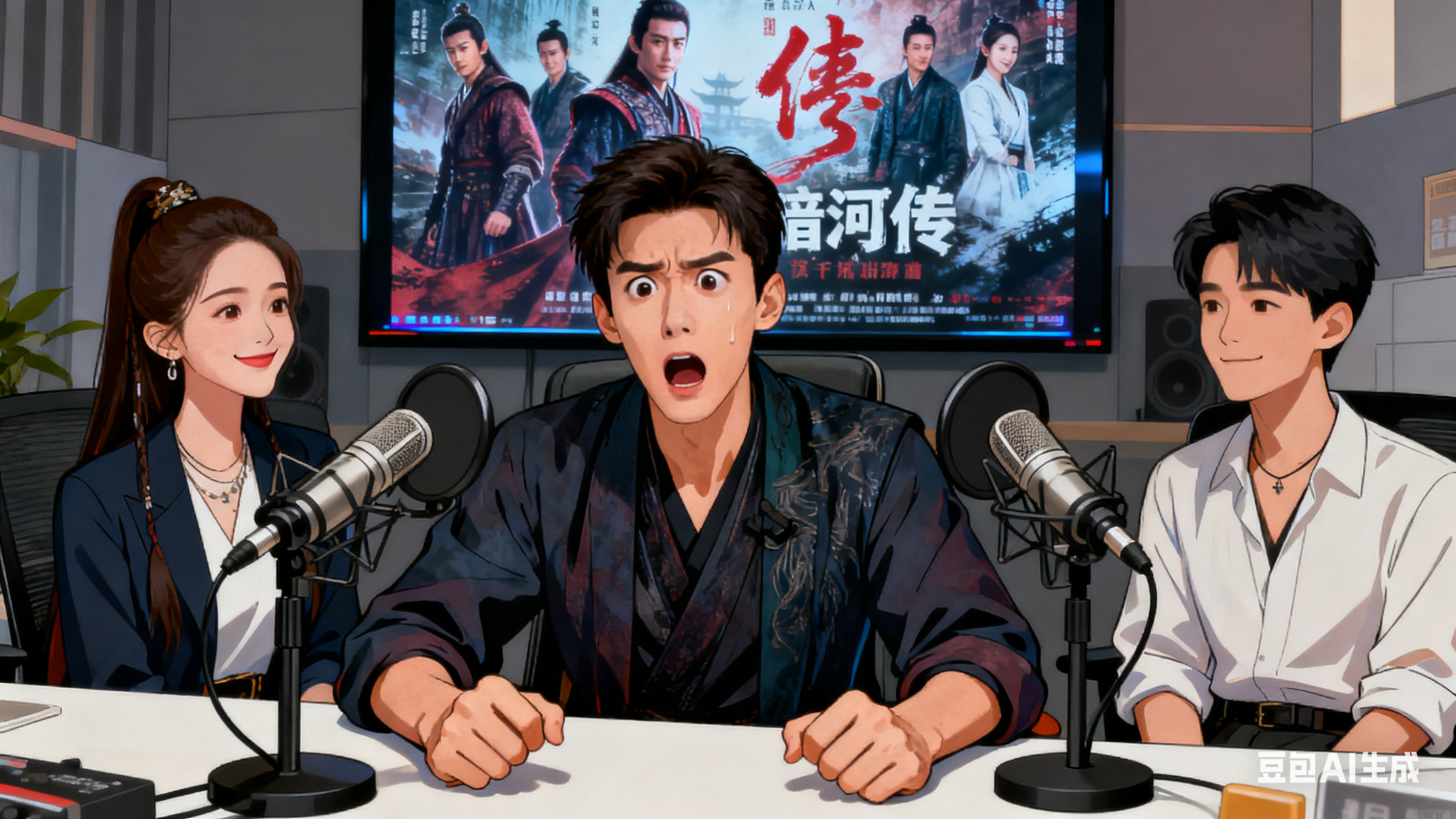 综艺和直播里的“嘴比脑快”名场面同样爆笑[笑哭]《暗河传》剧宣直播中...