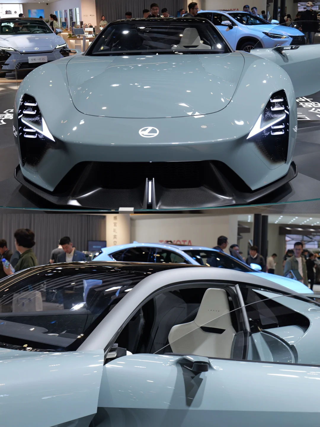 雷克萨斯LFA概念跑车🏎️未来科技感十足