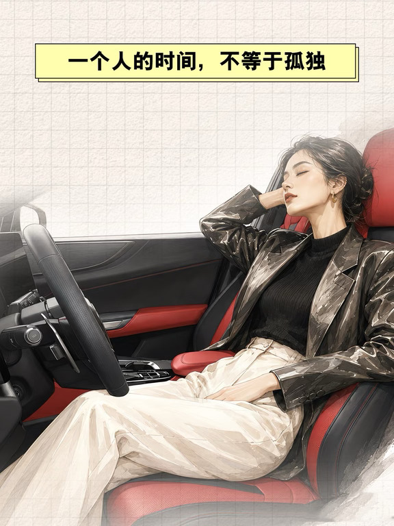 她说：