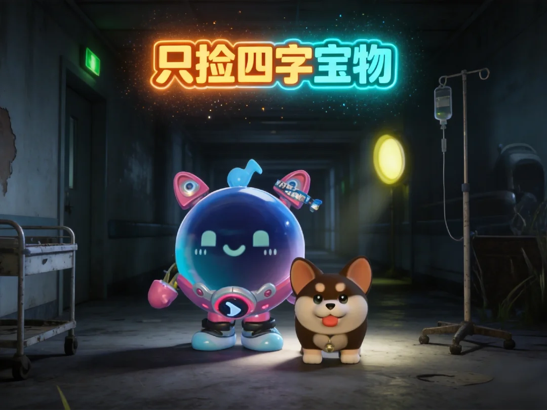 挑战只能捡四字宝物撤离，这不是轻松被拿下