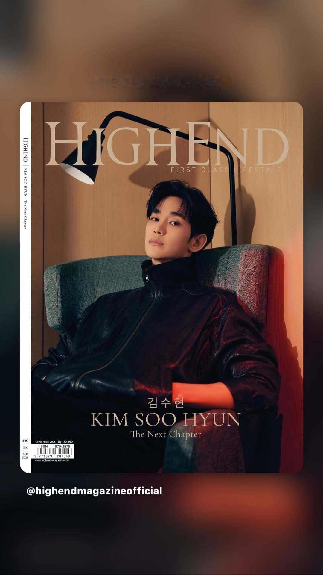 #金秀贤[超话]#  
20260902 GOLDMEDIALIST 更图
FR. INS STORY 
CR. goldmedalist_official

在HIGHEND九月刊见✨ ​