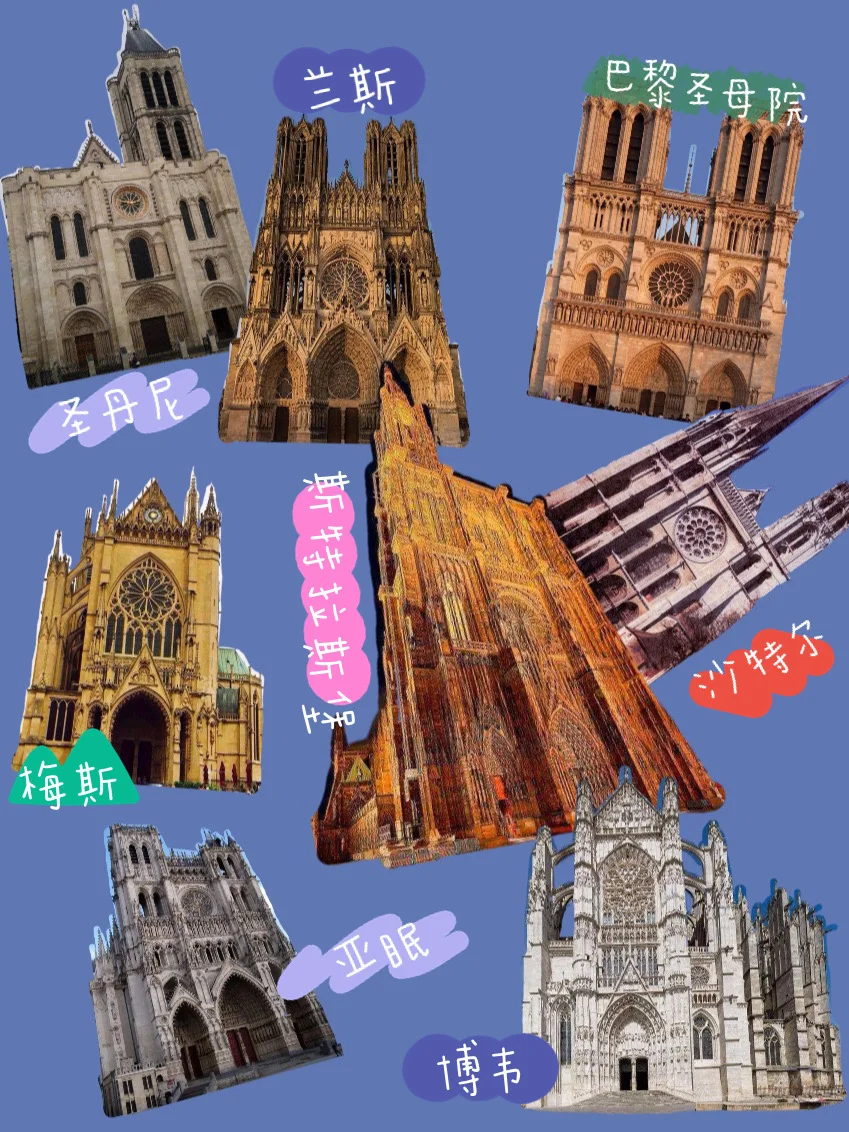 世界最经典的哥特教堂全在这儿，不来看看吗