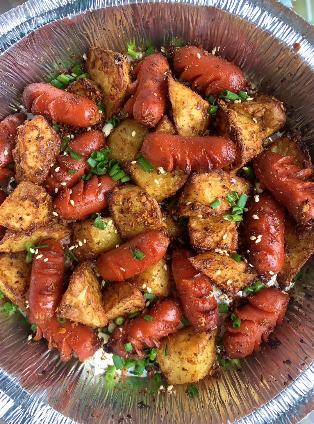 想告诉全世界，土豆烤肠这么做也太好吃了！！