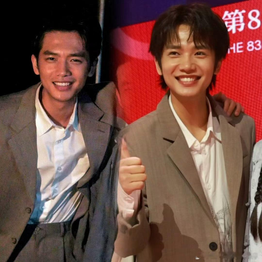 #王彦桐在威尼斯切换主持人格#🤍跨身份挑战尽显功底，王彦桐在威尼斯主持表现亮眼，西装衬得气质出众，满满的木生氛围感#王彦桐衣锦还乡的木生既视感# ​