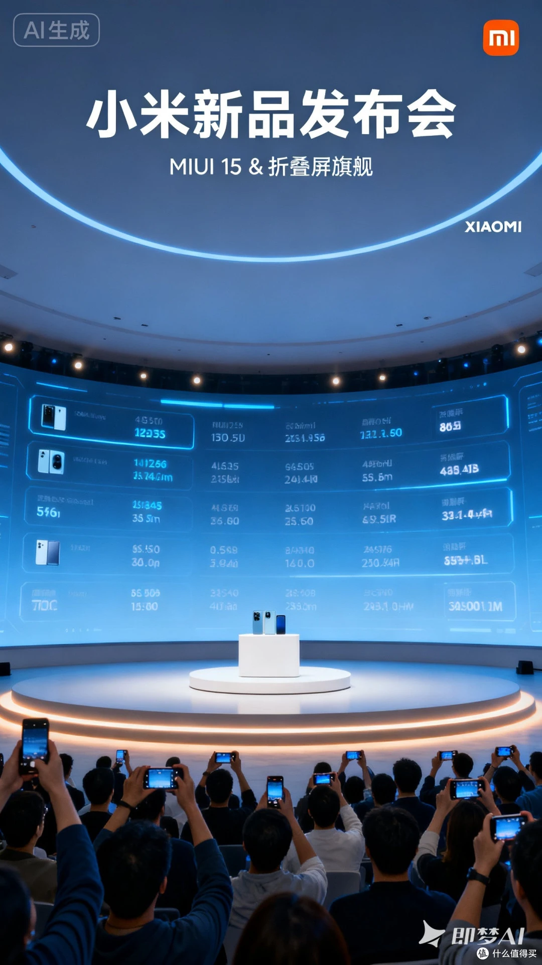 小米昨晚发的18Pro，AI浓度确实拉满
9月23日晚小米秋季发布会，18Pro 和 ProMax 亮相，起价 5999，电池干到 7000 到 8500 毫安。最狠是 AI 百变背屏和超级小爱2.0，手机能自己记行程了。你换机看重参数还是体验？ 小米发布会 小米18Pro AI手机
（