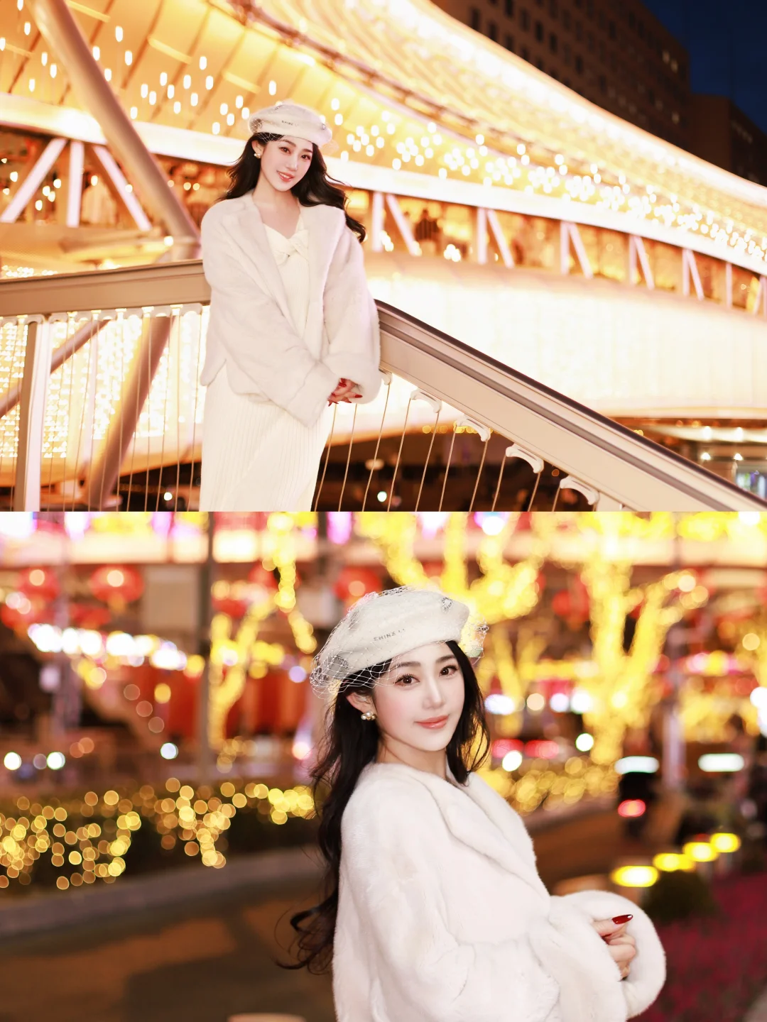 北京春节的浪漫，被西单廊桥拿捏了🌉