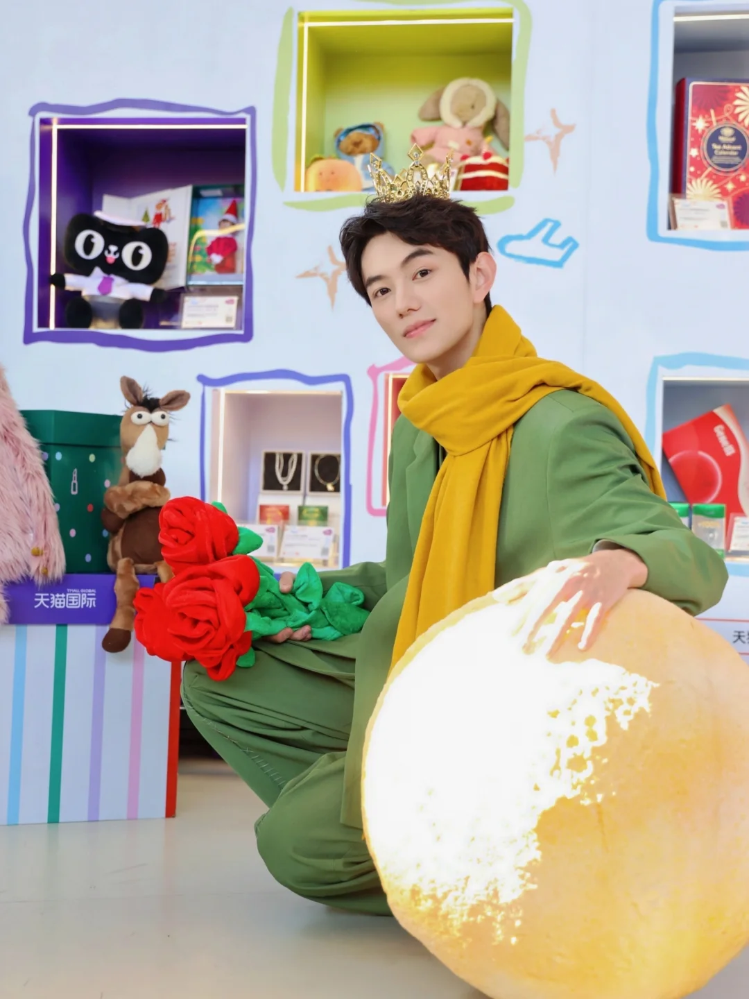 阿里园区惊现小王子!双旦送礼宝地被我挖到