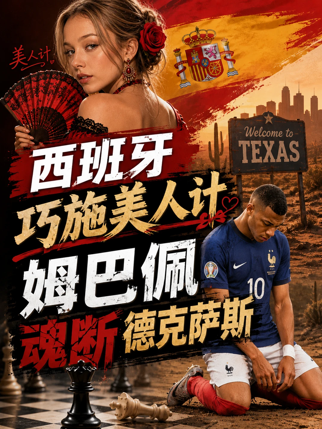 🇪🇸西班牙对🇫🇷🐢用美人计？