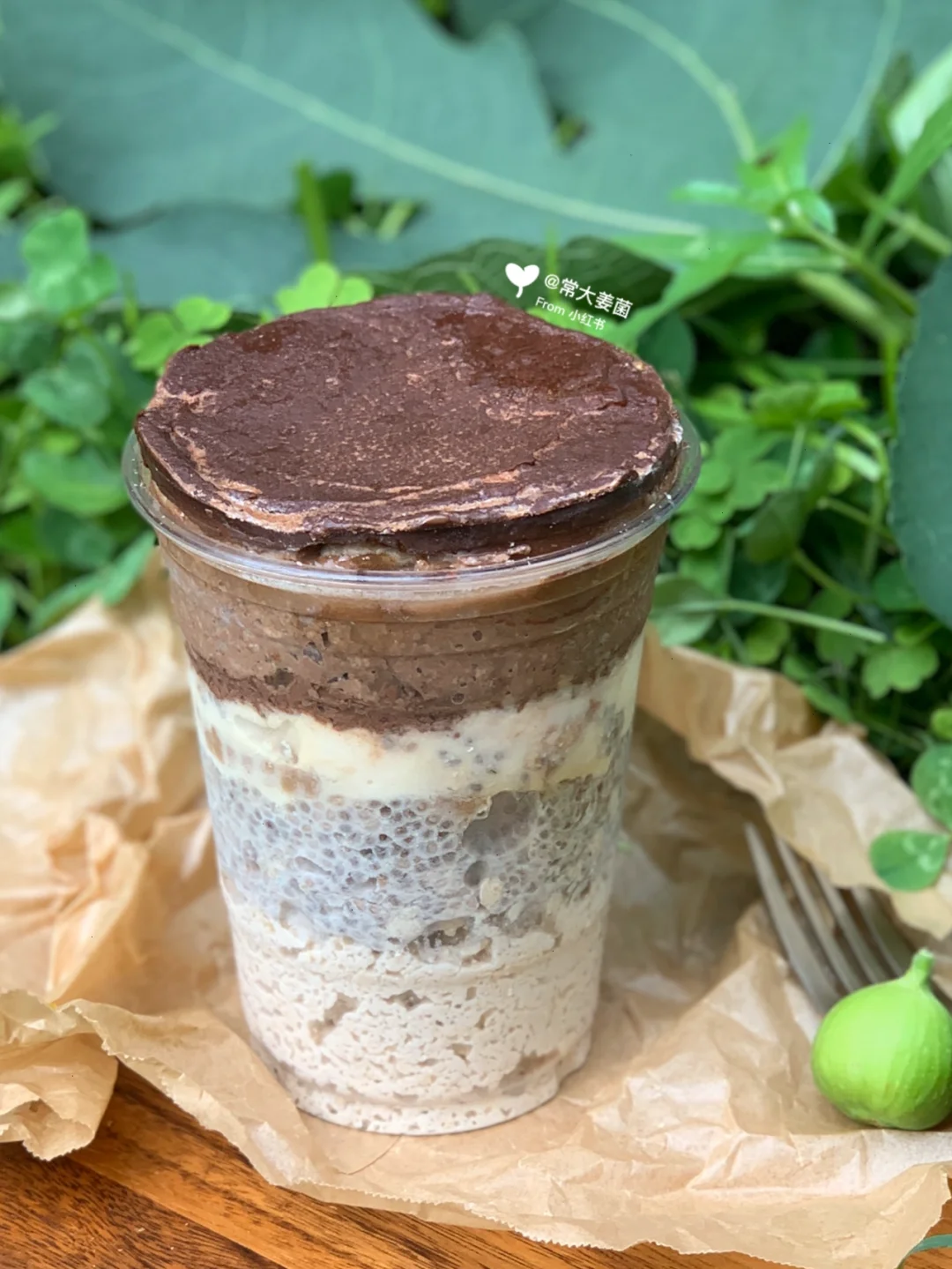 天作之合👏🏻梦龙脆皮儿&生椰拿铁隔夜燕麦