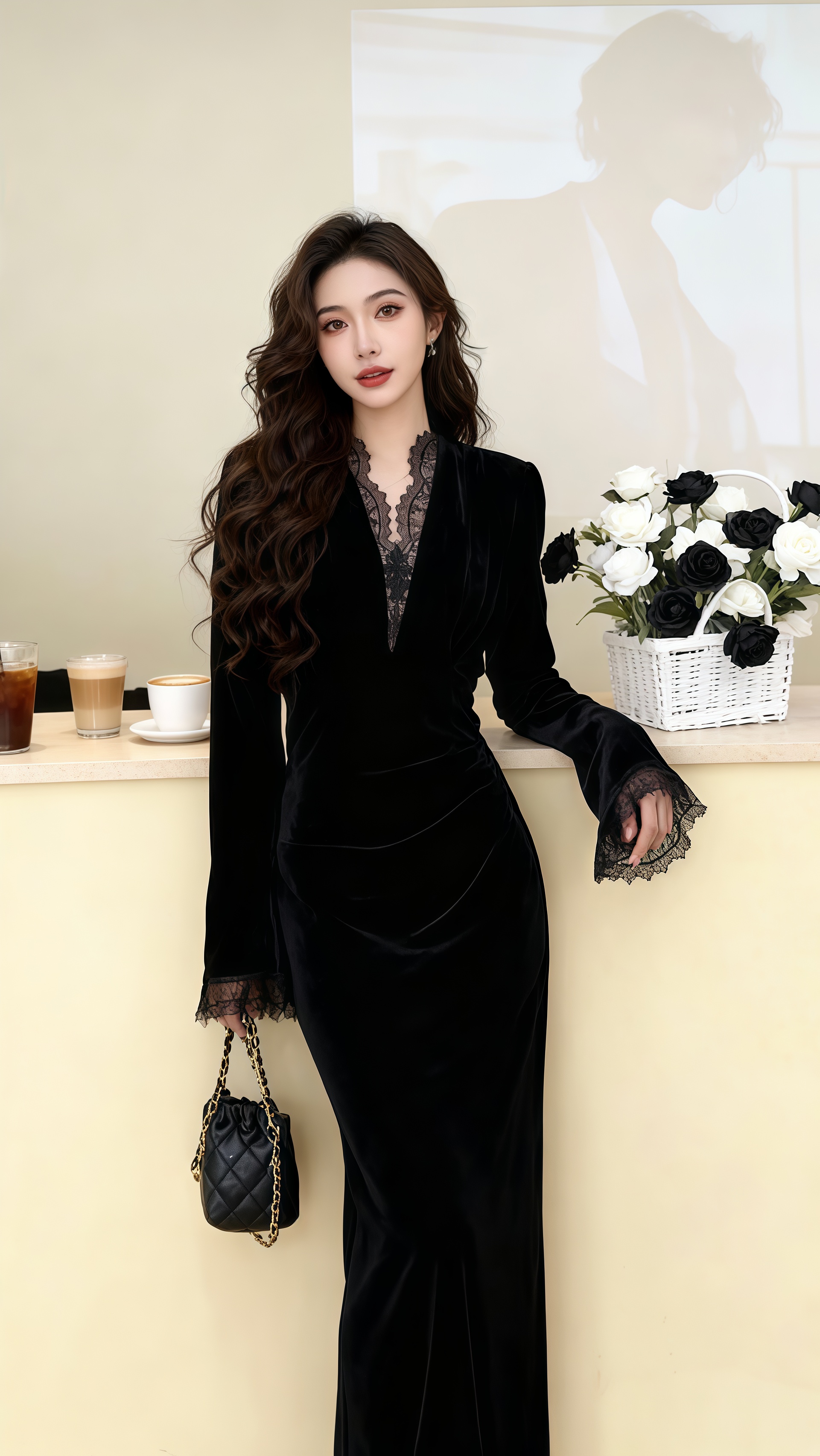 <p>气质穿搭 优雅气质 连衣裙 显瘦穿搭 名媛风 <!--{img...