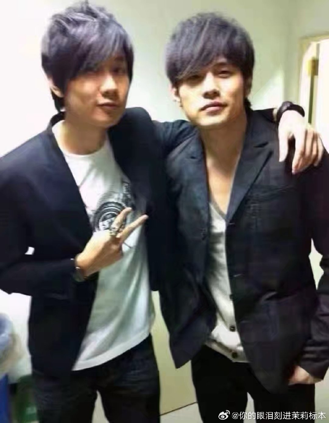 #周杰伦[超话]# 华语乐坛双杰 ​