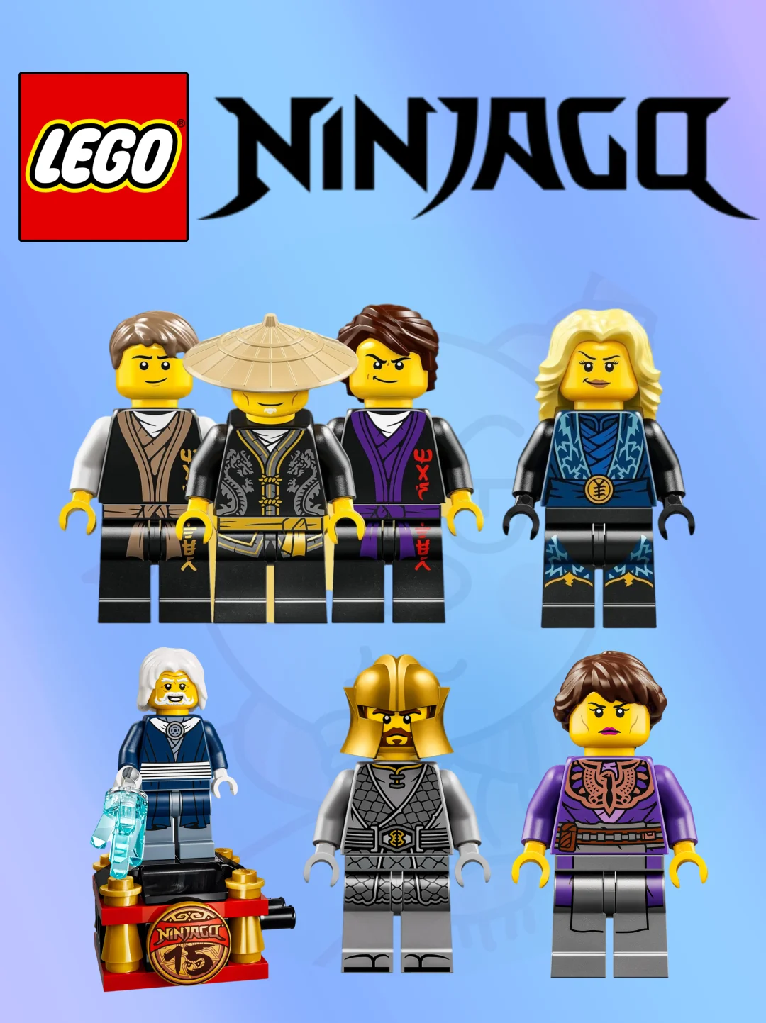 乐高幻影忍者15周年人仔图鉴😎