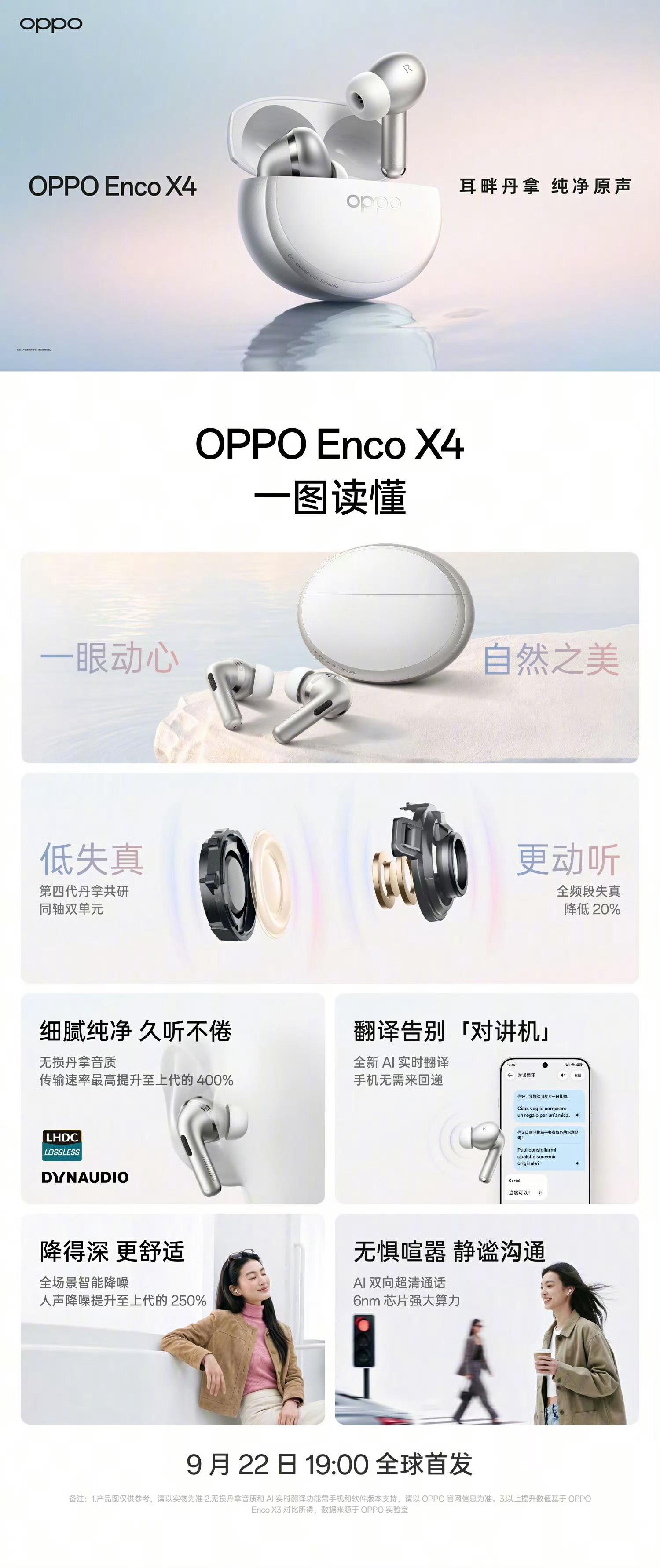 OPPO重返全球TWS前五，而且还是头部阵营里唯一正增长的品牌。

Omdia数据显示，2026年Q2全球TWS出货量同比下滑0.7%，苹果增长1.2%，小米、三星、华为分别下滑3.1%、2.9%、10.6%，而OPPO（含一加）出货量达到410万台，同比增长14.9%，市场份额也从4.3%升至5.0%。

整个市场基本横盘，OPPO反而两位数增长 ​