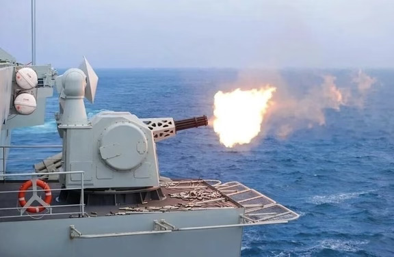 中国实弹射击，菲律宾吓懵了吧