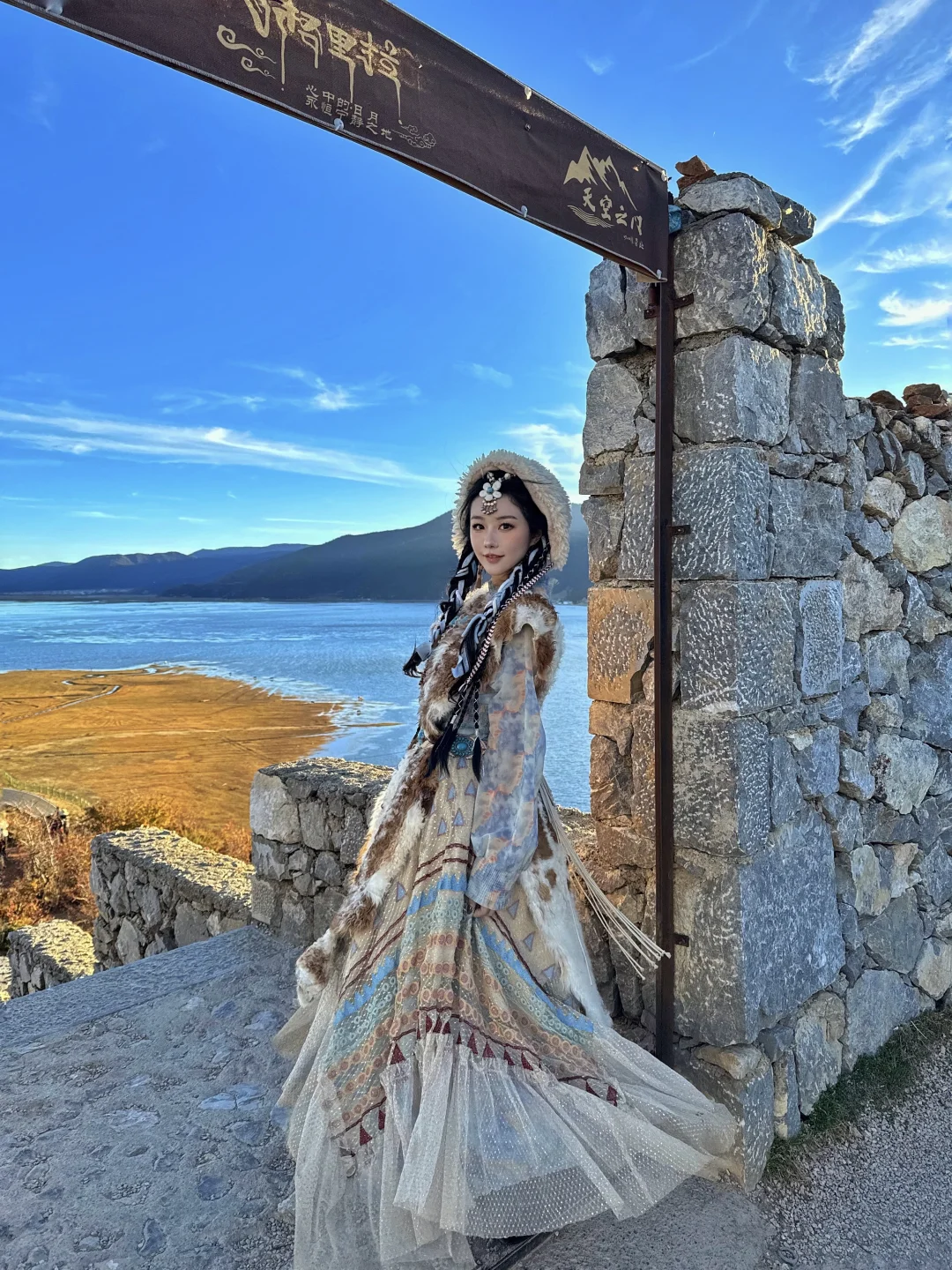 香格里拉｜纳帕海绝美私藏机位🚪天空之门