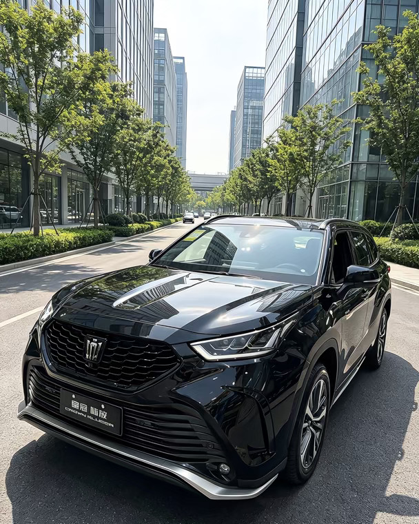 七座家用SUV｜皇冠陆放兼顾面子与实用性✨
	
纠结大家庭出行SUV的，一定要看看皇冠陆放！兼顾豪华感和家用属性，二胎家庭、经常全家出游直接闭眼冲✅
	
皇冠标识自带高级气场，黑色车身沉稳大气，不管商务接待还是日常家用，颜值都很能打。车身尺寸到位，三排七座布局，老人小孩都能坐得舒服，长途出游不会挤，后备箱放下全家行李毫无压力。
	
混动系统开起来平顺安静，油耗控制很友好，大车也不用心疼油费。丰田的可靠性不用多说，底盘调校稳重，高速行驶很稳，兼顾城市通勤和周末自驾。
	
内饰质感用料扎实，配置齐全，安全配置拉满，带家人出行安全感满满。想要一台大空间、有排面、省心耐造的七座SUV，皇冠陆放真的值得纳入清单。
#品质定义智电时代#2027款一汽丰田bZ5焕新上市#品质定义智电时代#一汽丰田不做快消品#一汽丰田