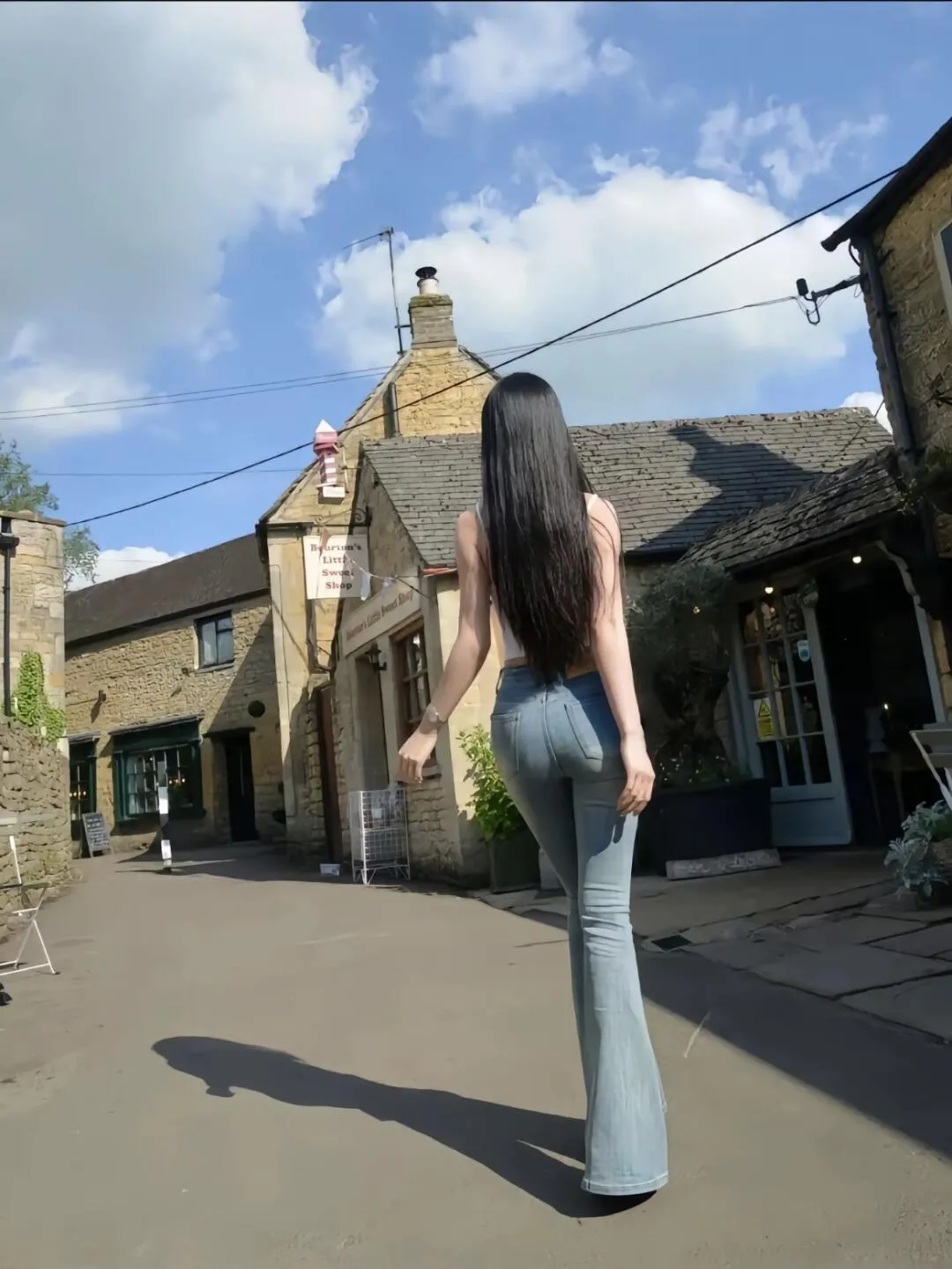 美丽的背影​身