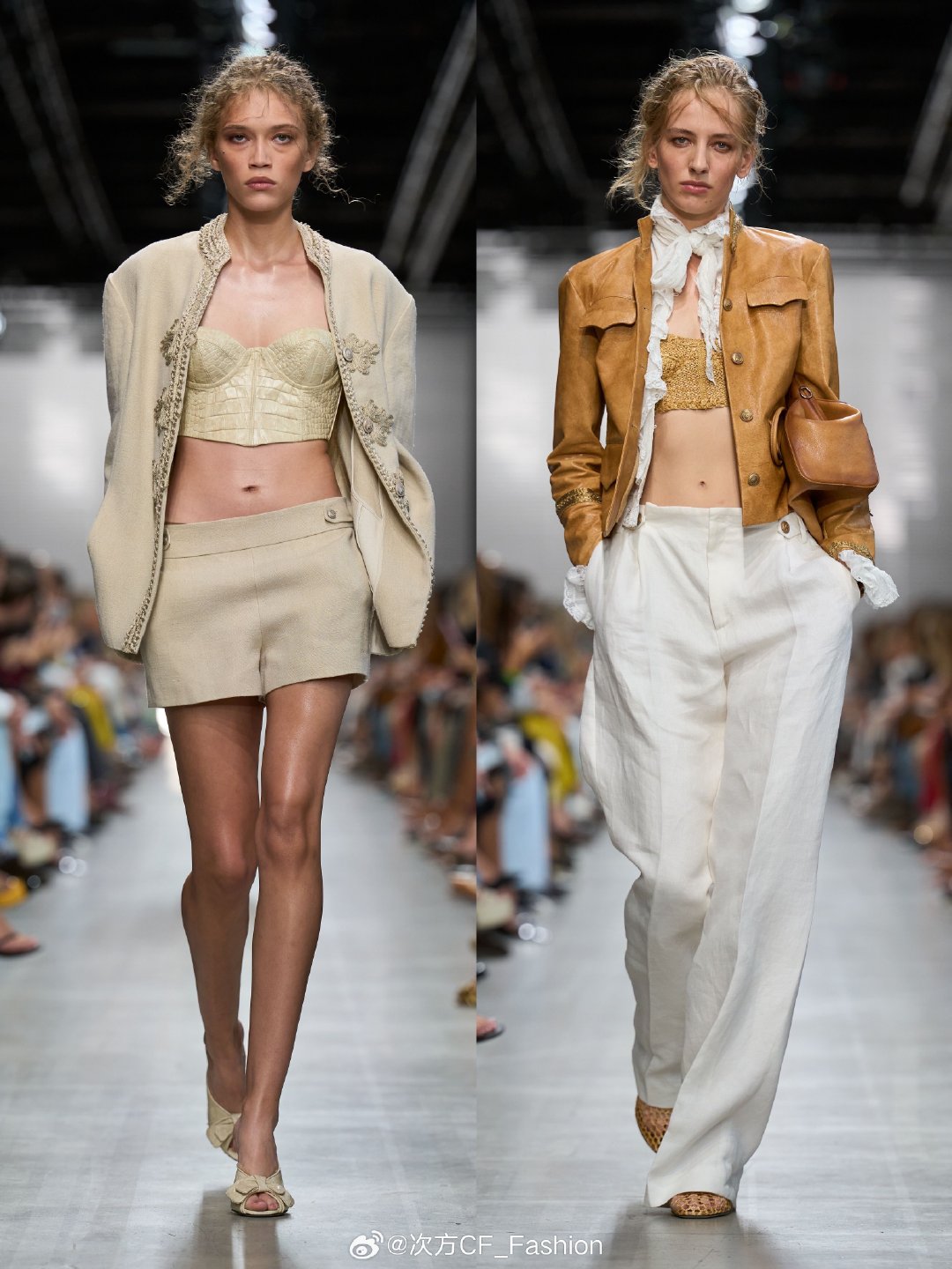 Ermanno Scervino 2027春夏大秀

Kayako Higuchi樋口可弥子为大秀闭场，远看一般近看一般，偶有还行，细节不禁推敲…品牌倒是很有钱，广告也拍的很好看～#春夏时装周##时装周##米兰时装周# ​