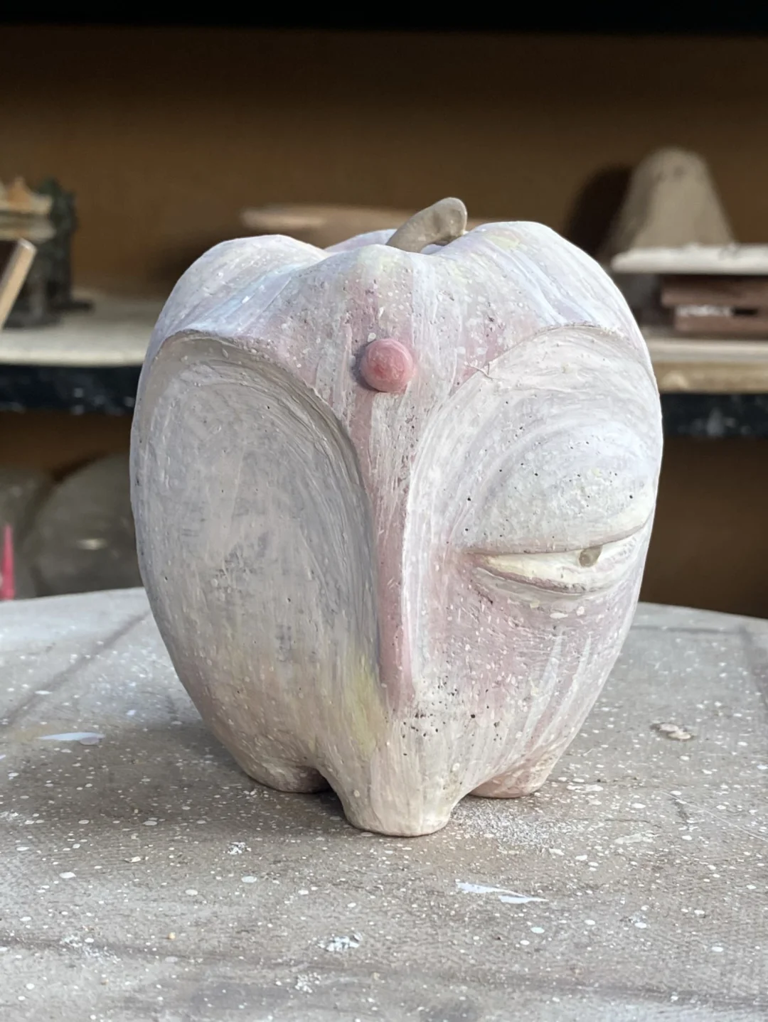 🍎“因果”待烧制🔥有点好奇烧出来的颜色！