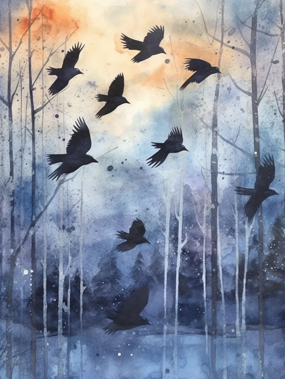 月明星稀，乌鹊南飞