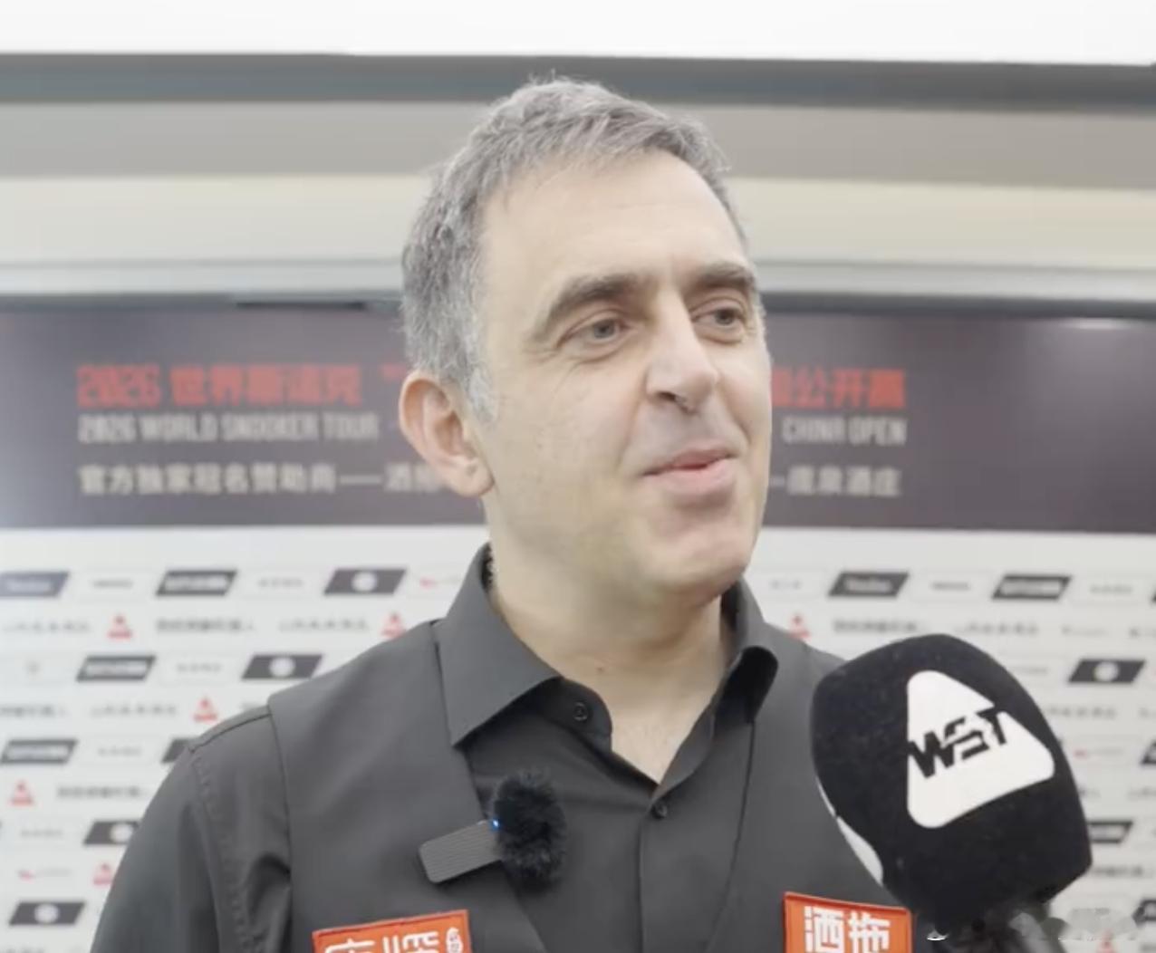 50岁奥沙利文：中国是最棒的国家，永远都喜欢这里，余生会常来  8月9...