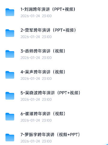 2026年跨年演讲资料<br />1-刘润跨年演讲（PPT+视频）<b...