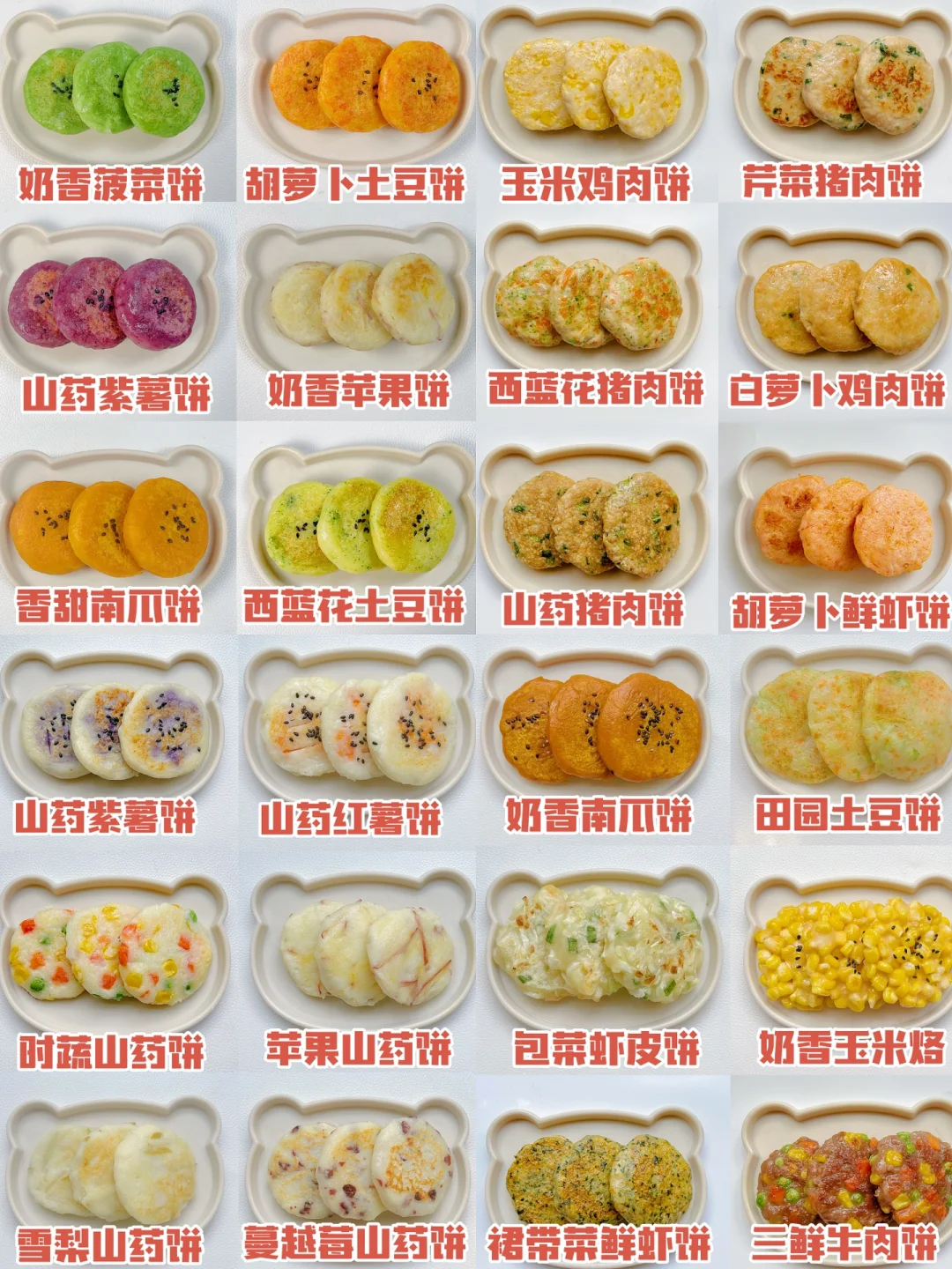 24款营养美味果蔬肉饼不重样🔥宝妈赶紧收藏