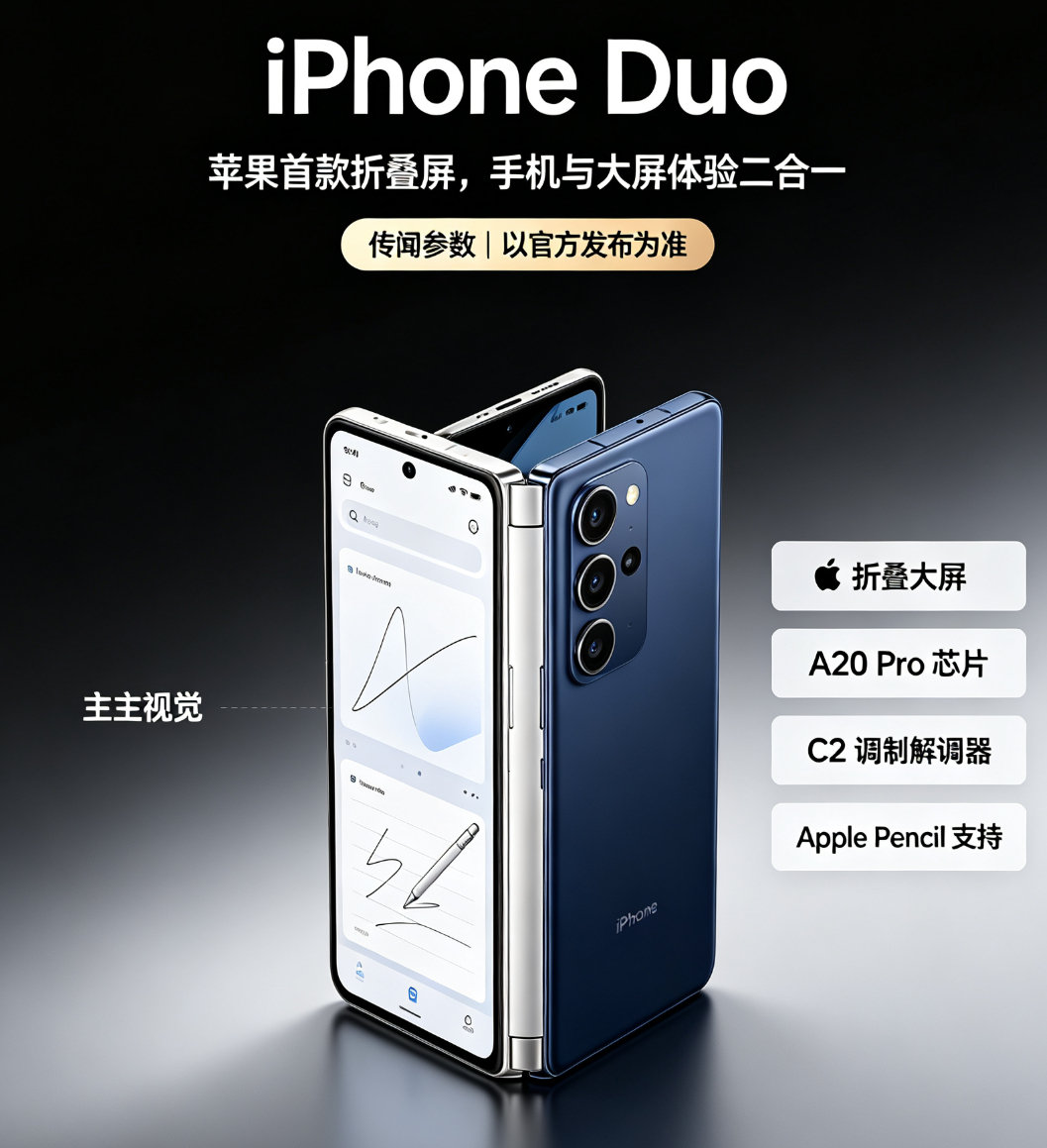 #iPhone Duo# ​​​的价格的确贵，但如果理解为，是一台iPhone Duo=iPhone+ipad air，好像也能接受了。#Duo 手机iPad二合一# ​