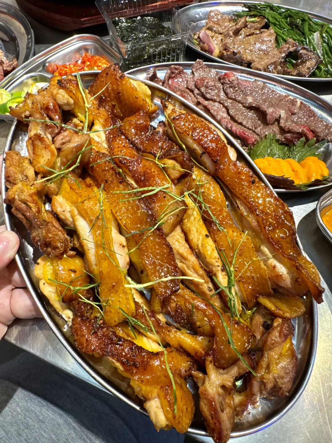 广州天河极品！！！炭烤柠檬叶黄油鸡🍗！！！