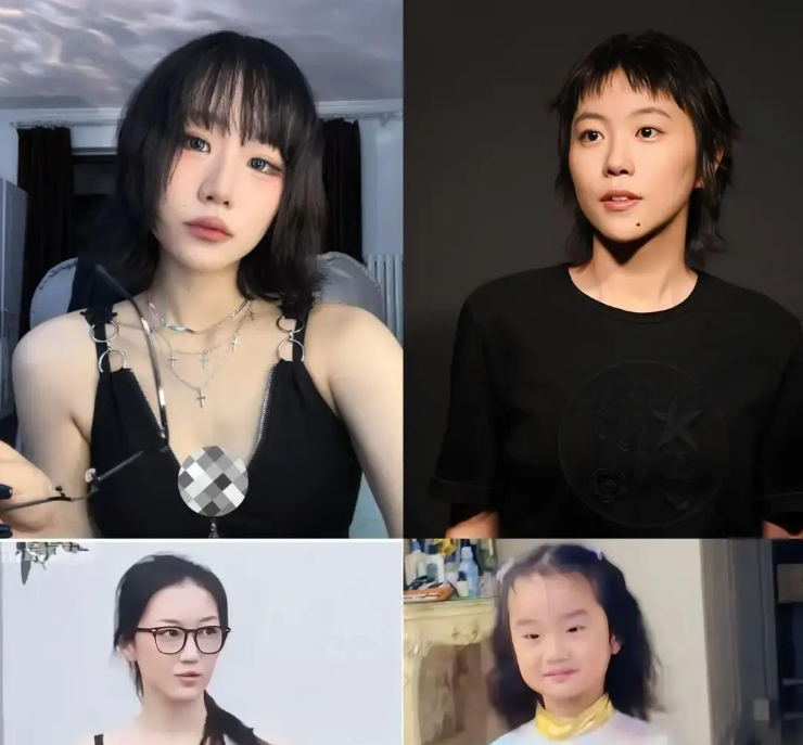 窦靖童开演唱会。三个妹妹全到场了。同父异母的窦佳嫄上台送花。同母异父的李嫣坐第一排举灯牌。继父李亚鹏抱着小女儿李夏在台下晃了整场。后台合照，四个女孩挤一块，谁站中间都行。王菲窦唯、窦唯高原、王菲李亚鹏，几家人扯了二十年。网友说换普通人家过年都得吵三回。下一代压根没翻旧账。窦佳嫄发新歌，窦靖童转发“太